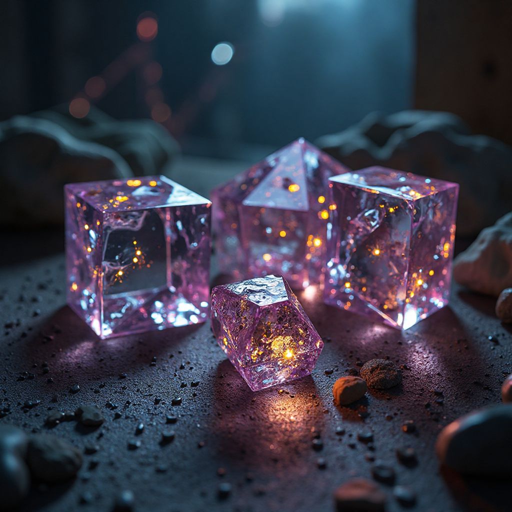 Dés étincelants Diamond Glint